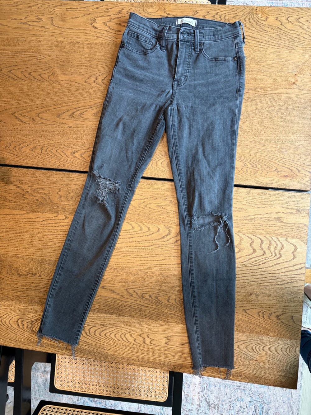 Madewell 9-inch high-rise skinny jeans